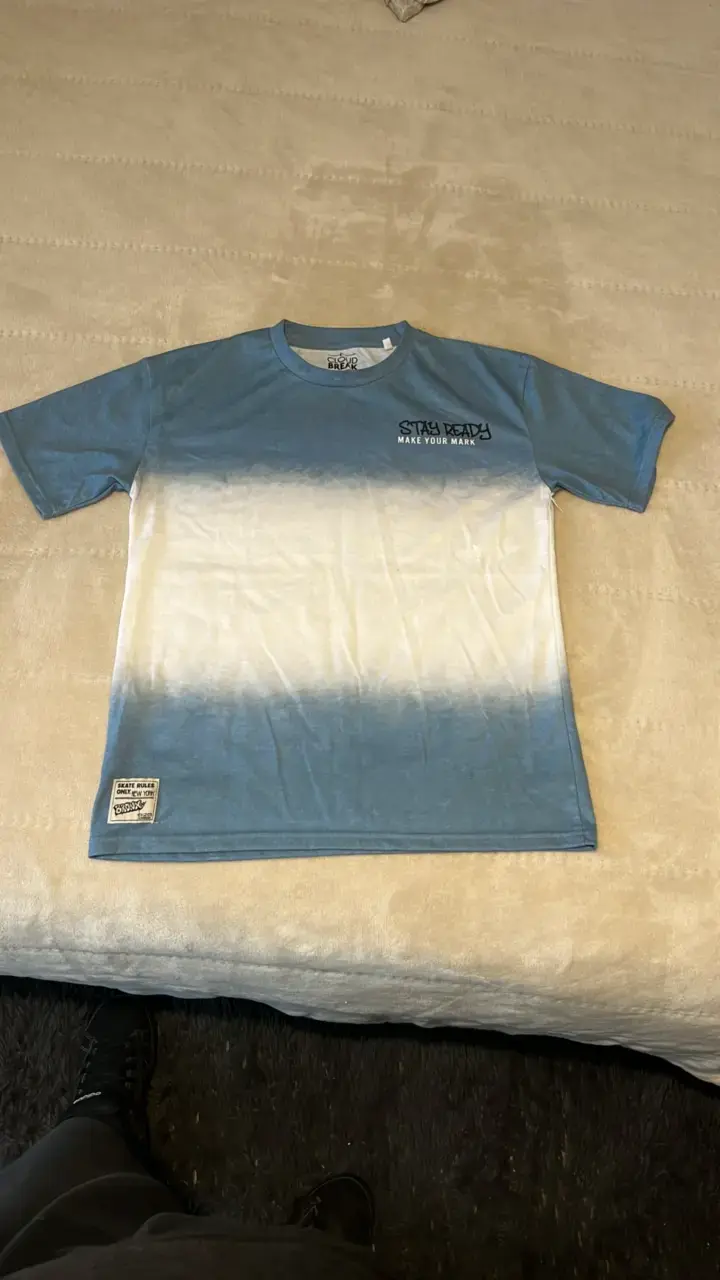 Polera azul degradé Stay Ready - 1
