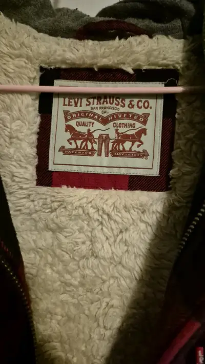 Chaqueta de franela Levi's con capucha - miniatura 2