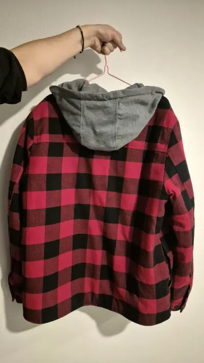 Chaqueta de franela Levi's con capucha - miniatura 3