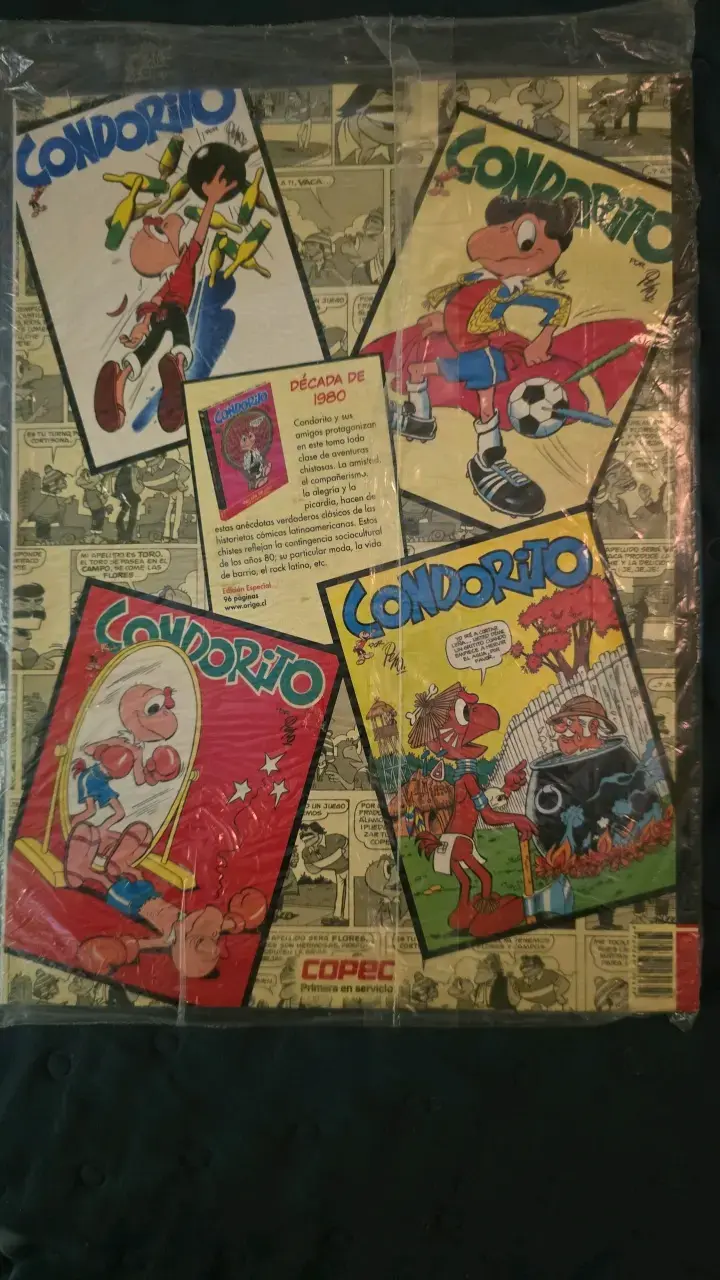Revista Condorito década de 1980 - 2