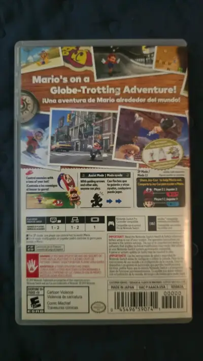 Juego Nintendo Switch Super Mario Odyssey - miniatura 5