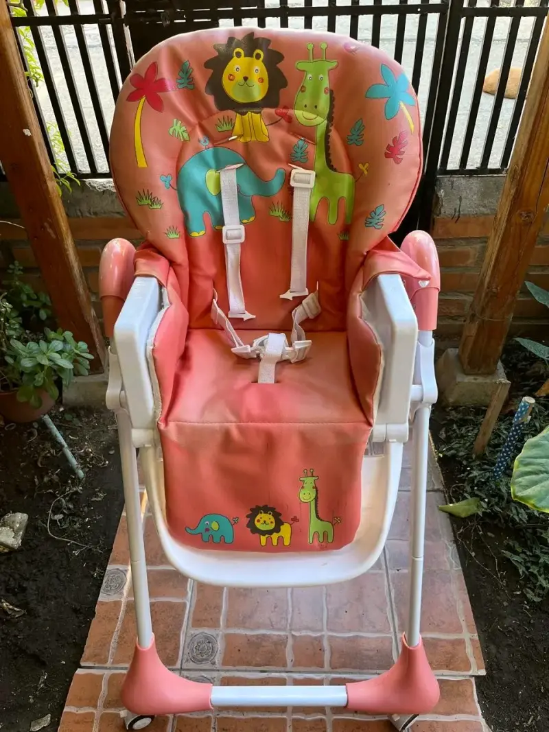Silla de comer para bebé con diseño de animales - 1