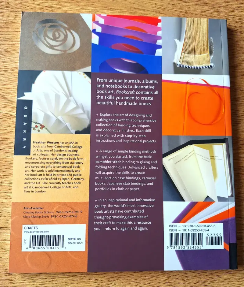 Libro 'Bookcraft' de Heather Weston - 2