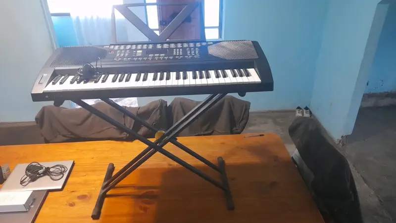 Teclado bontempi con soporte - 2