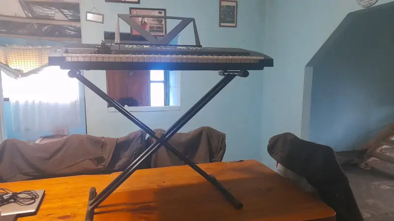 Teclado bontempi con soporte - 5