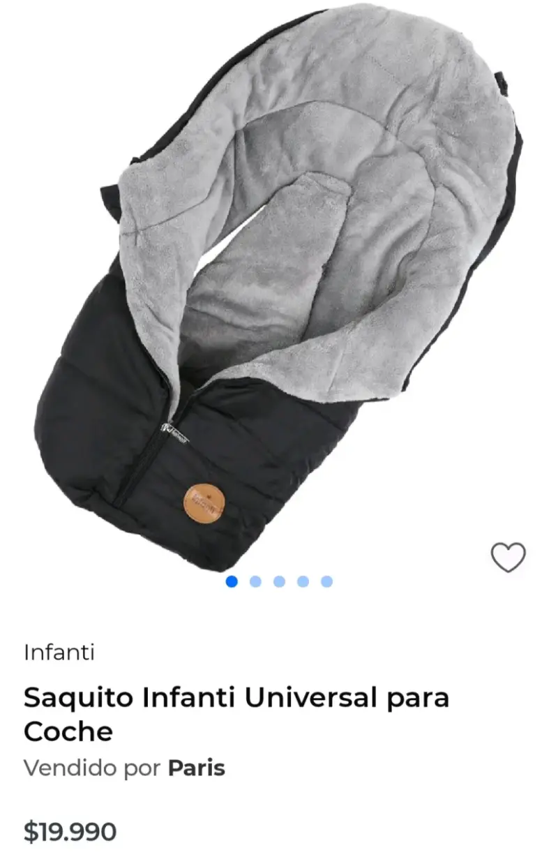 Saco de dormir para bebé Infanti negro - 3