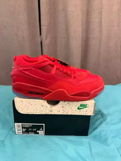 Zapatillas Nike Air Jordan 4 rojas - miniatura 1