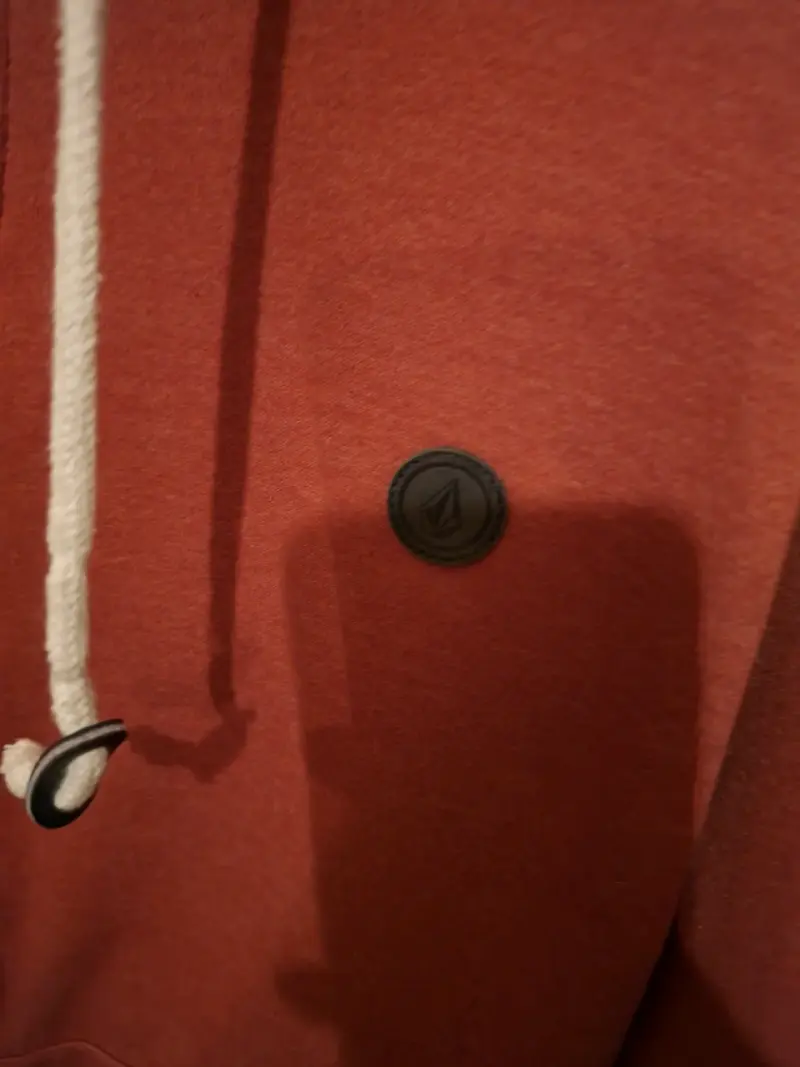 Polerón con capucha rojo para hombre - 2