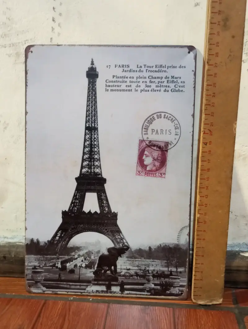 Lote Placas decorativas vintage - 1