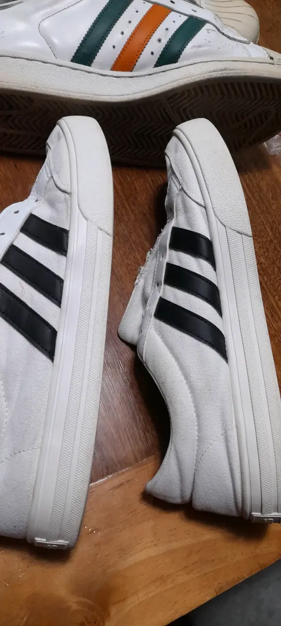 Zapatillas Adidas blancas clásicas 42 1/2 - 2