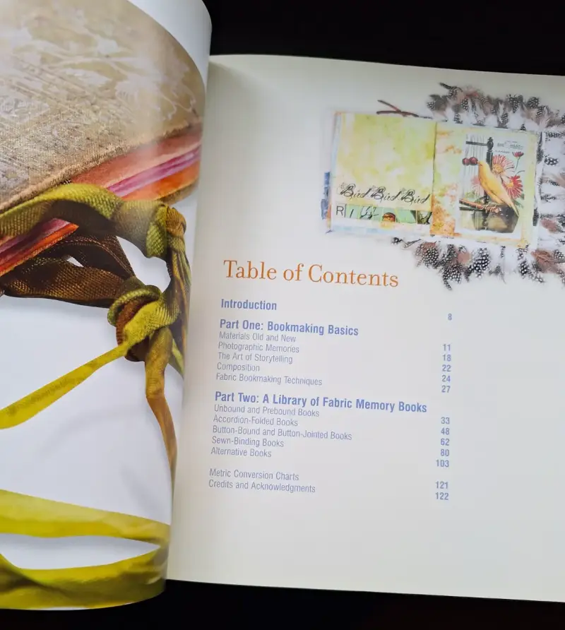 Libro 'Fabric Memory Books' de Lesley Riley - 3