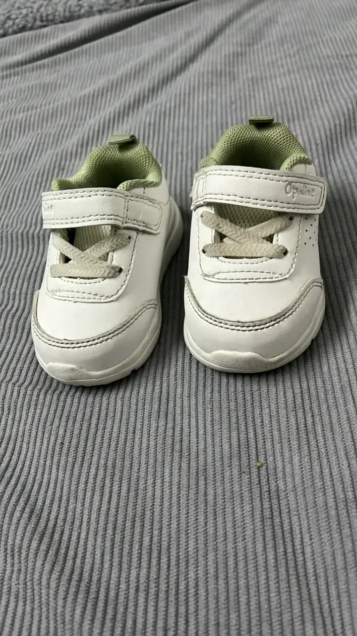 Zapatillas blancas de bebé Opaline - 2