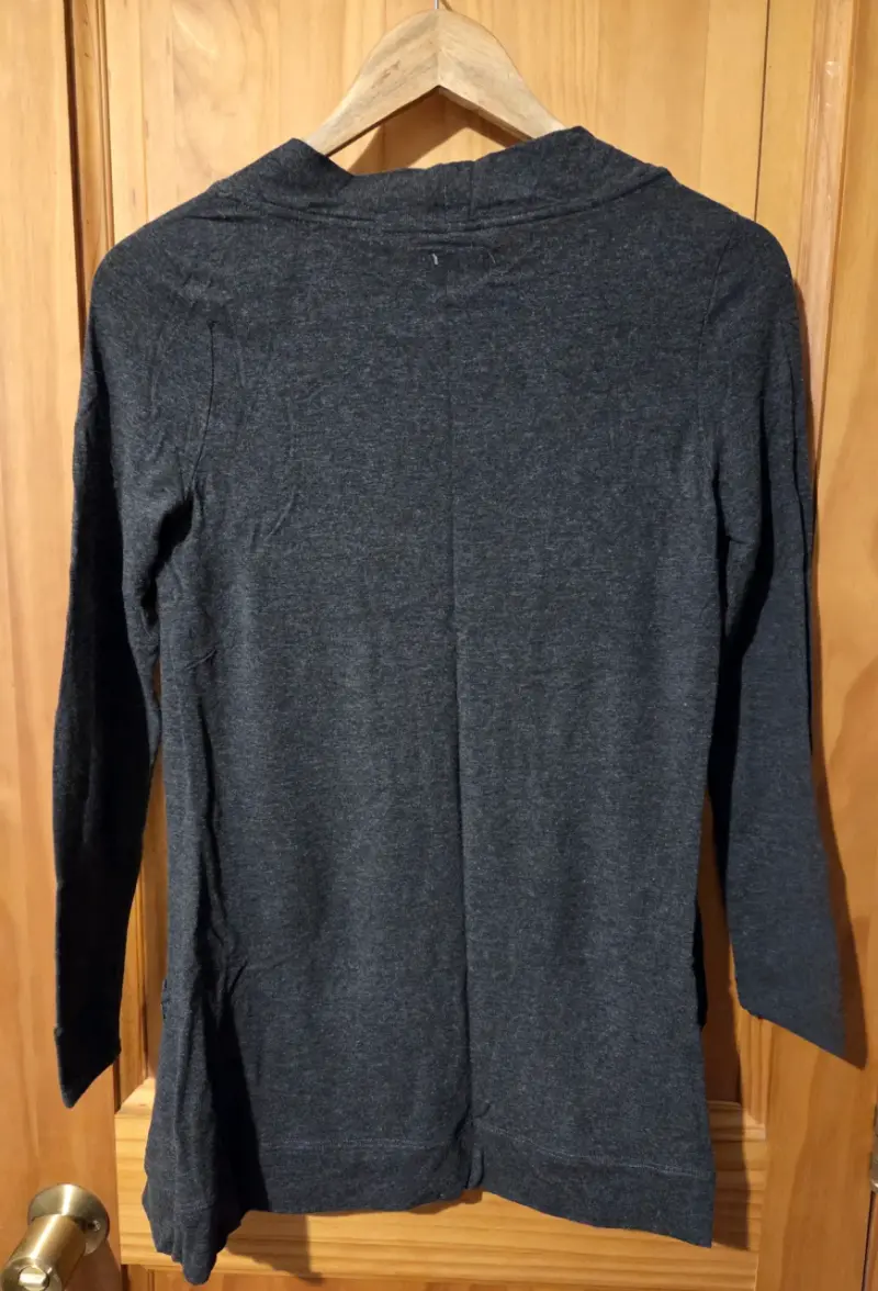 Polera negra Umbrale mujer talla XS - 4