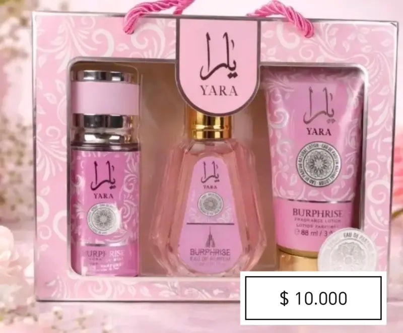 Set de Perfumes Yara Burprise para Mujer