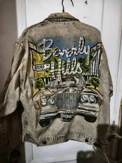 Chaqueta de mezclilla con tachas - miniatura 2