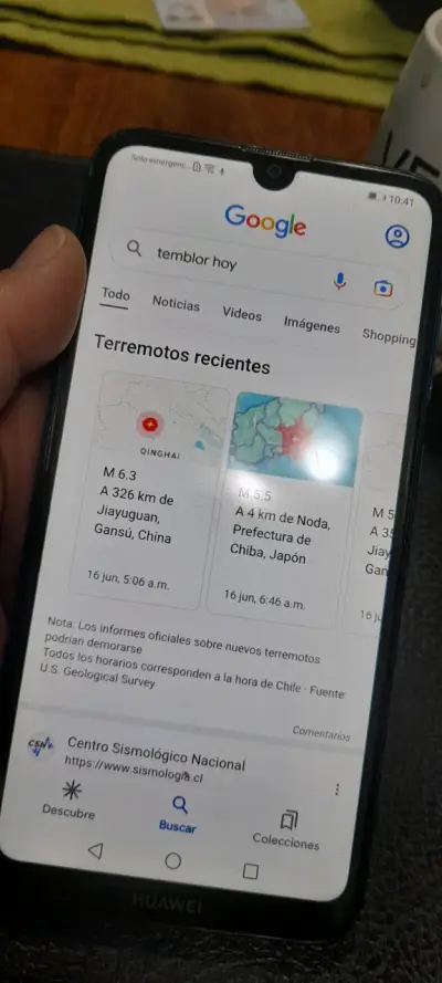 Smartphone Huawei con pantalla táctil - miniatura 3