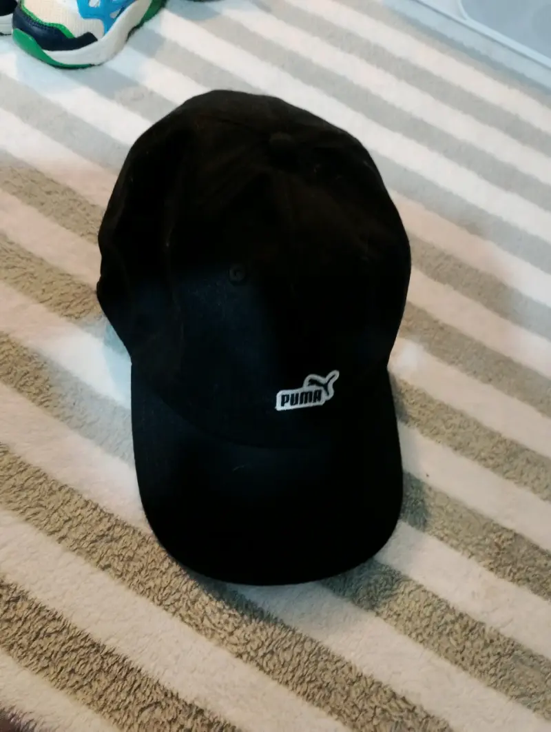 Gorra negra Puma deportiva unisex - 1