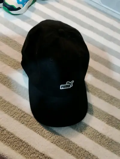 Gorra negra Puma deportiva unisex - miniatura 1