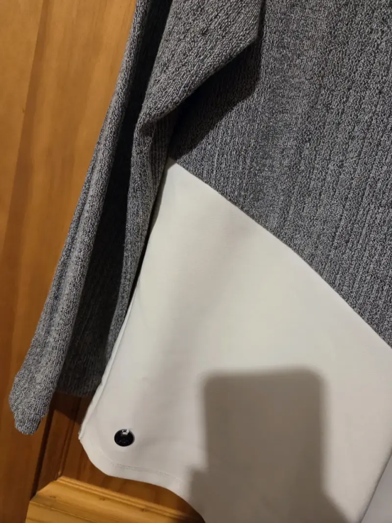 Polera gris y blanca ASH para mujer - 3