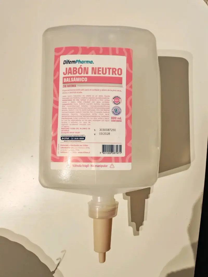 Jabón neutro balsámico DifemPharma 800ml - 1