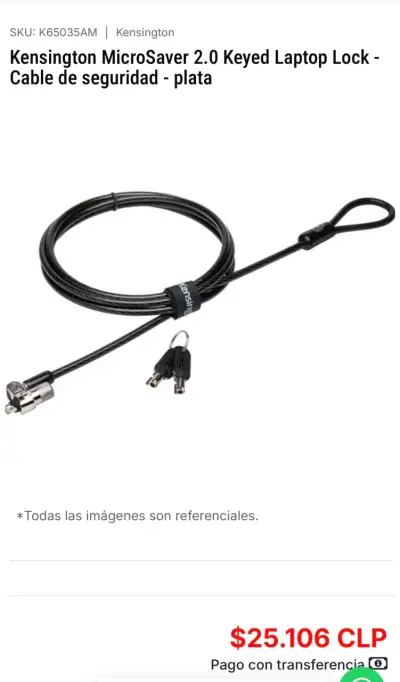 Seguro para notebook - miniatura 1