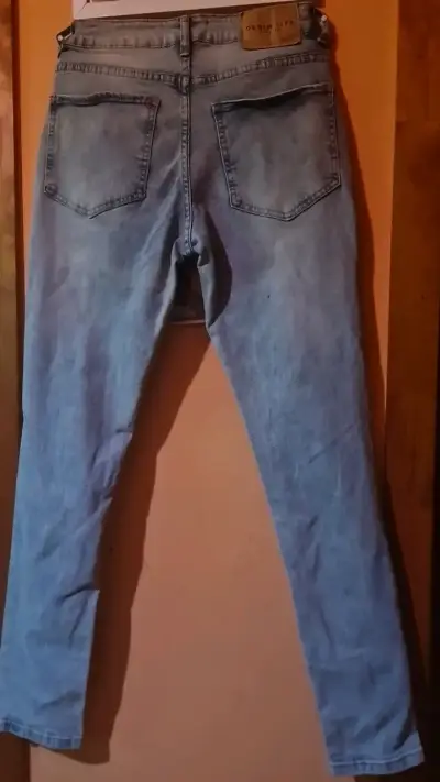 Jeans desgastados Denim Life azul claro - miniatura 2