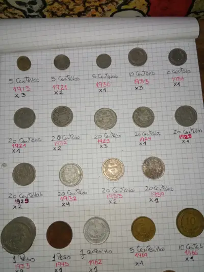 Colección de monedas antiguas de Chile y el mundo - miniatura 2