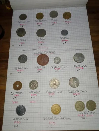 Colección de monedas antiguas de Chile y el mundo - miniatura 4