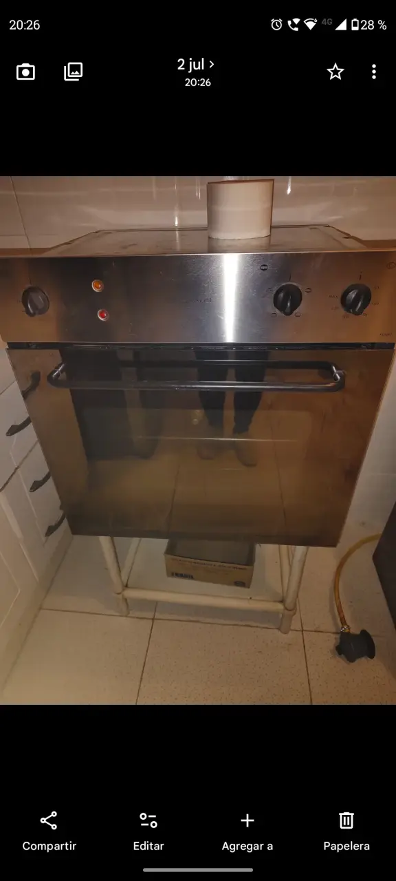 Horno empotrable de acero inoxidable - 1