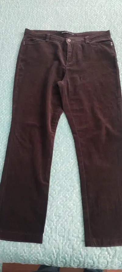 Pantalones de pana marrón Wados - miniatura 1
