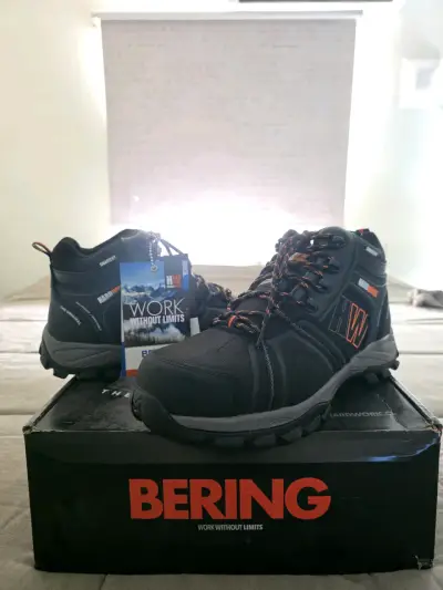 Botas de trabajo Bering negras resistentes - miniatura 1