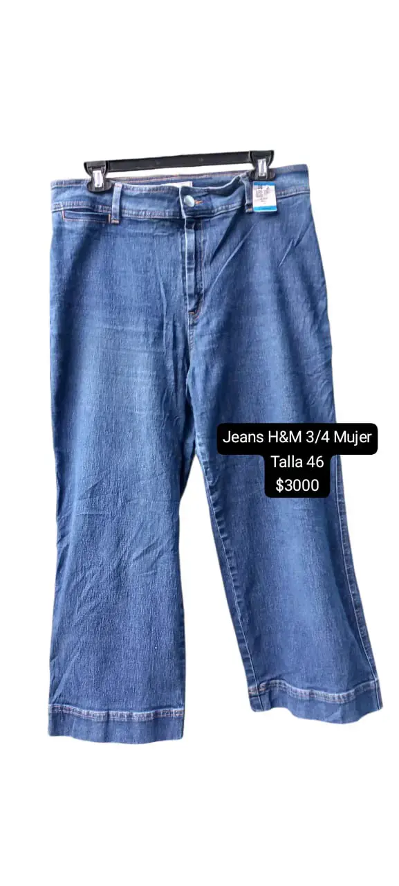 Jeans H&M 3/4 Mujer Talla 46
