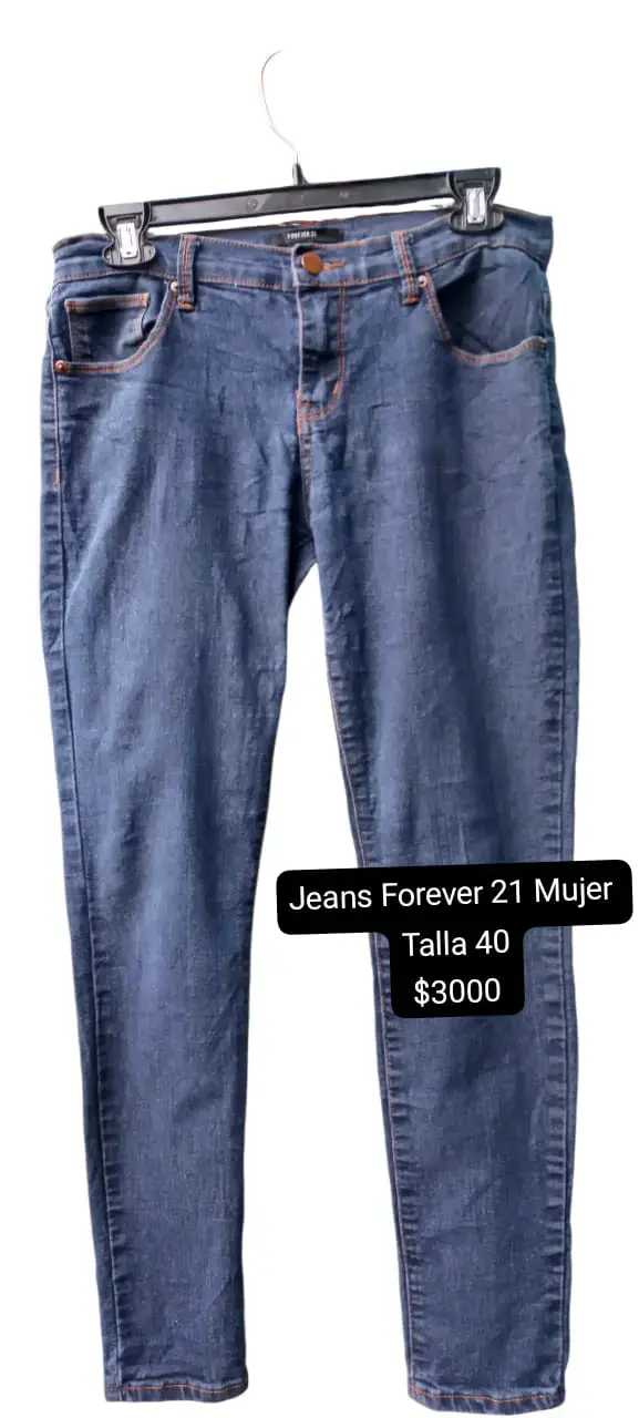 Jeans Forever 21 Mujer Talla 40