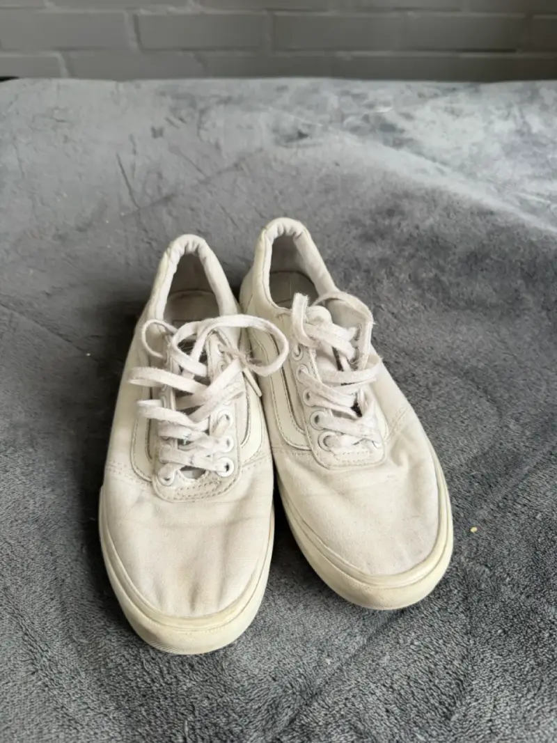 Zapatillas VANS blancas casuales de lona - 2