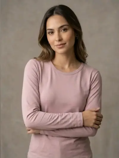 Polera manga larga para mujer - miniatura 3