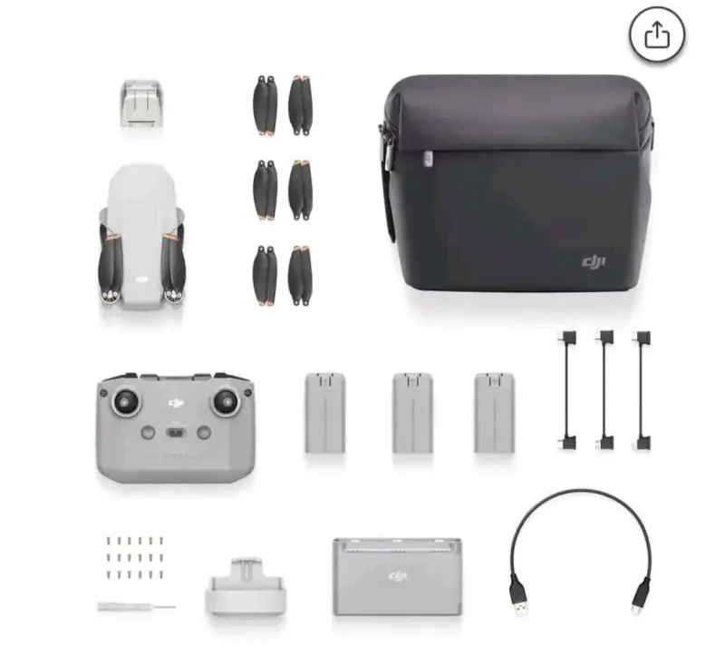 Kit completo DJI Mini 2 Fly More Combo - 1