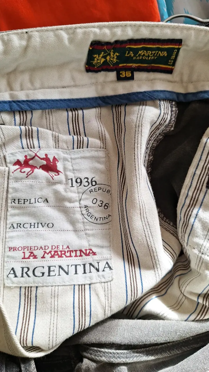 Pantalones La Martina marrones casuales - 4