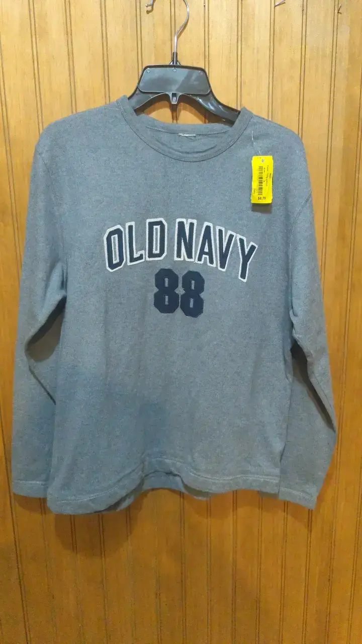 Polerón gris Old Navy con estampado - 1