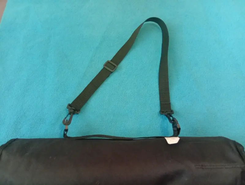 Bolso negro porta cuchillos - 1