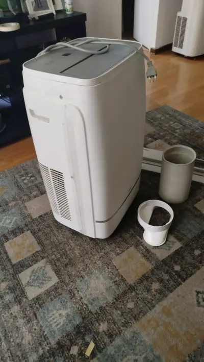aire calor/frio  portátil blanco en excelente es - miniatura 3