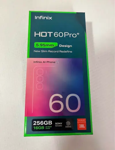 Infinix HOT 60 Pro+ 256GB 16GB RAM - miniatura 1