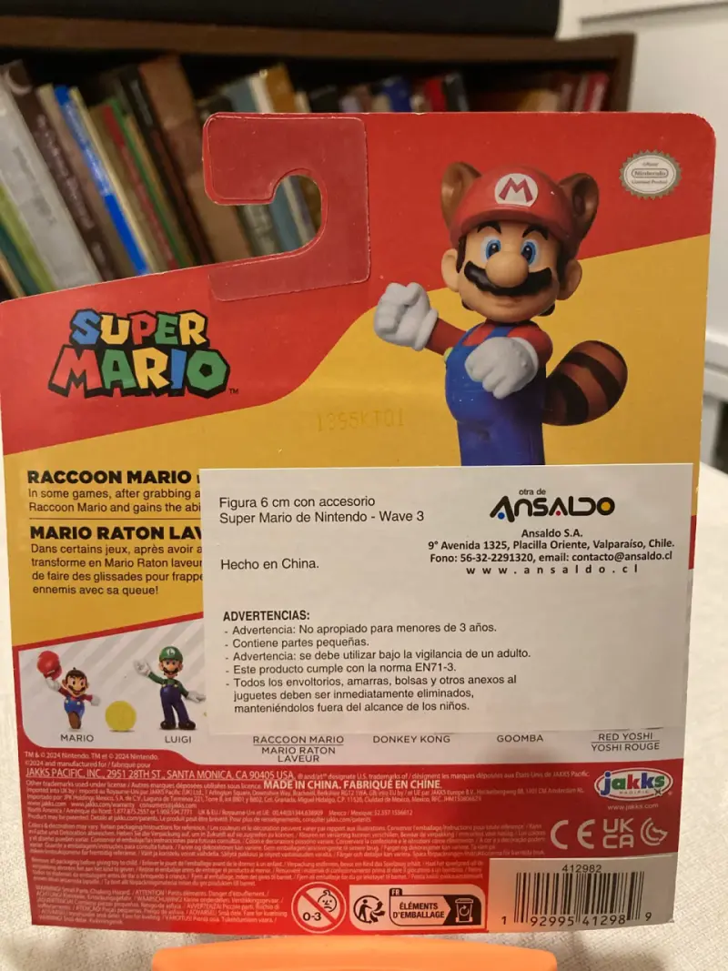 Figura de acción Super Mario Tanooki - 2