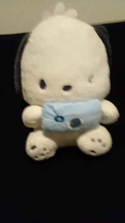 Peluche blanco con detalles azules - miniatura 1
