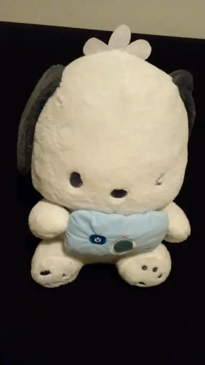 Peluche blanco con detalles azules - miniatura 4