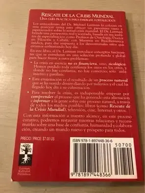 Libro 'Rescate de la Crisis Mundial' de Michael Laitman - 2