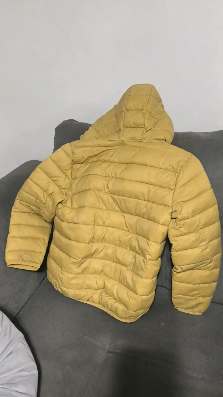 Chaqueta acolchada amarilla para niño - 2