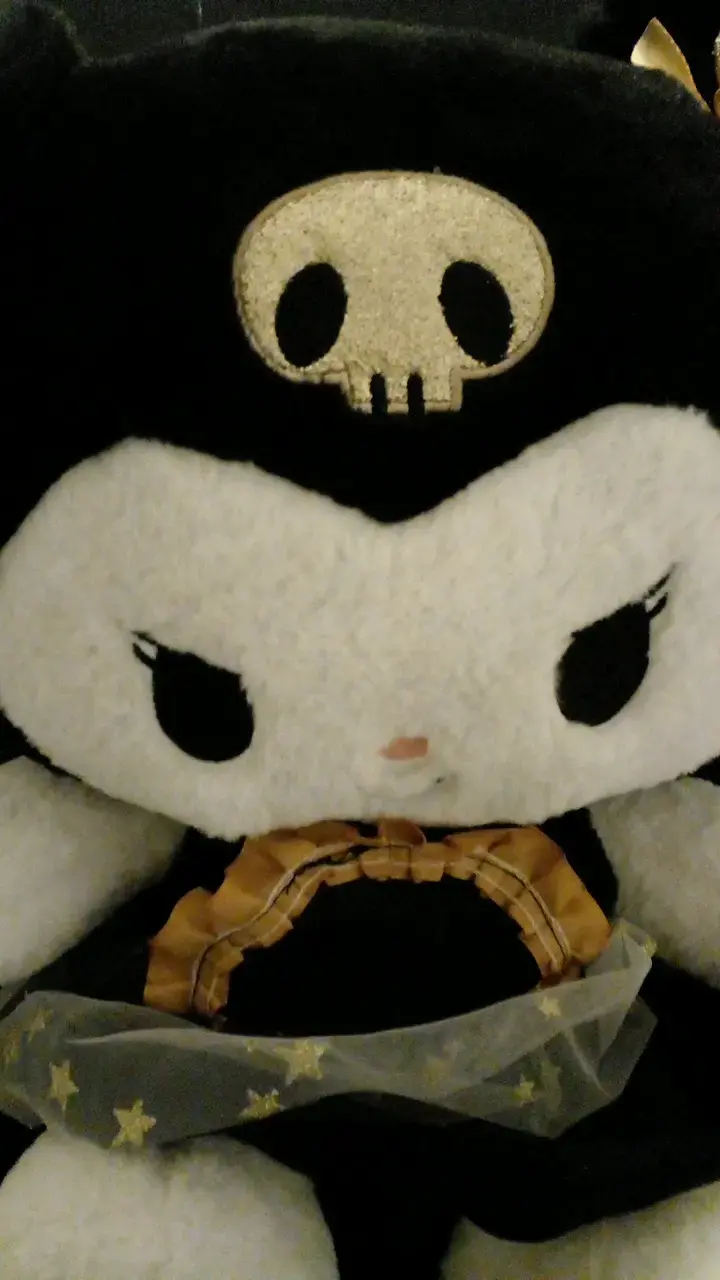 Peluche de personaje con sombrero negro - 6