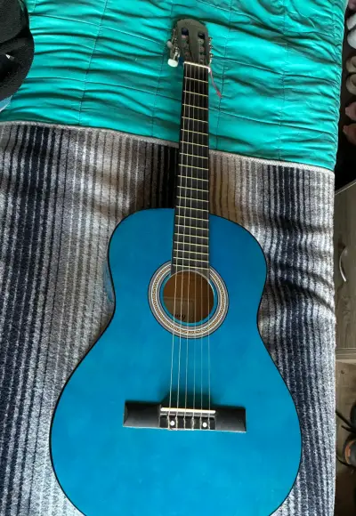 Guitarra Mercury MS139 Azul Clásica - miniatura 1