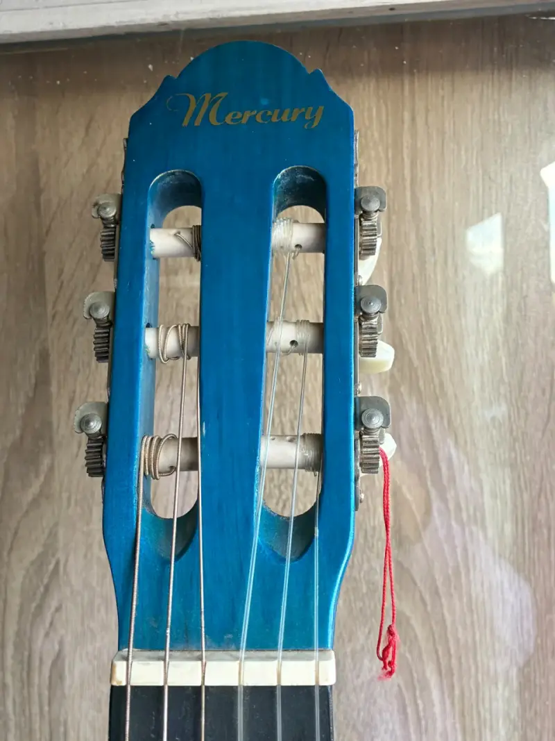 Guitarra Mercury MS139 Azul Clásica - 3