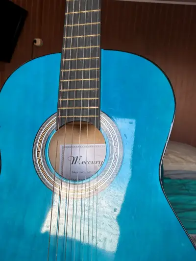 Guitarra Mercury MS139 Azul Clásica - miniatura 4
